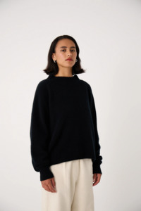 Francie Fireside Knit - Black
