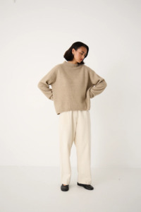 Knitwear Collection: Francie Fireside Knit - Natural