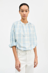 Tops Shirts: Skall Cilla Shirt - Vintage Check