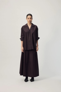 Gregory Dale Skirt - Brunello