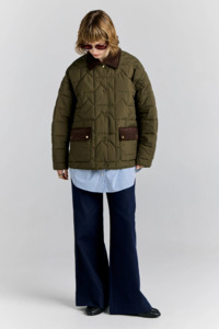 Karen Walker: Karen Walker Ridge Jacket - Dark Olive