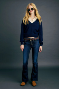 Karen Walker Colette Sweater - Navy