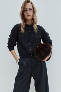 Elka Collective Abigail Knit Cardigan - Midnight Navy