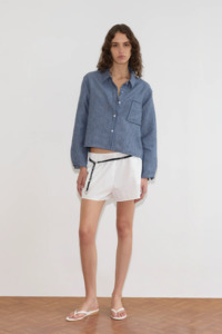 Deiji Studios Double Placket Set - Azure Stripe