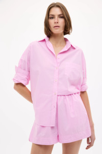 LMND Chiara Long Sleeve Shirt - Rose Glow