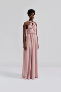 Malina Lola Wrap Dress - Blush