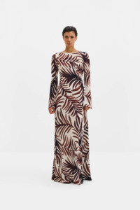 Malina Jennelie Maxi Dress - Burnt Leaf