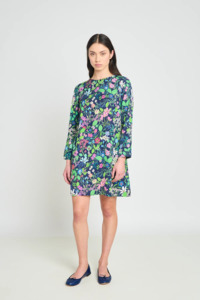 Dresses Nz: Twenty Seven Names Levity Dress - Navy Floral