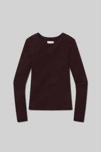 Womens Clothes Nz: Citizens Of Humanity Bina Crewneck - Burgundy