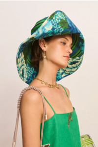 Accessories: Alemais Margo Wide Brim Sunhat