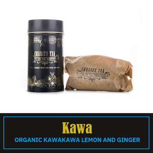 Kawa - Organic Kawakawa Loose Tea with Lemongrass and Ginger - Charity Tea