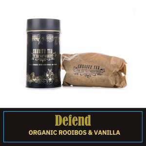 Products: Defend - Organic Rooibos Tea with Vanilla Oil (Loose Leaf) - Charity Tea