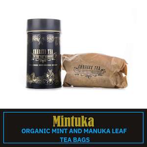 Mintuka - Organic Mint Tea Bags with Manuka Leaf - Charity Tea
