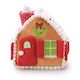 Gingerbread House Interactive Snuffle Dog Toy
