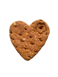 Eat: Organic Dog Biscuit - Cheese & Bacon Heart