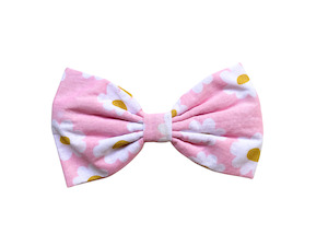 Pink Daisy Chains Bow Tie