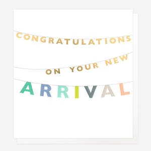 Gifts: Caroline Gardner - Congratulations On Your New Arrival Card