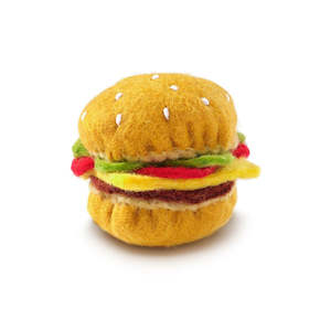 Hamburger Catnip Cat Toy