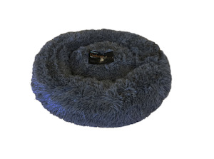 Cosy Calming Pet Bed - Charcoal
