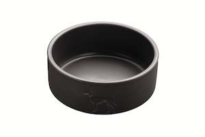 Osby Ceramic Pet Bowl - Anthracite