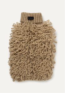 Jumpers Dog: Curly Knit Jumper - Sand
