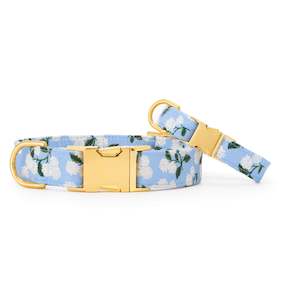 Rifle Paper Co x TFD Hydrangea Dog collar