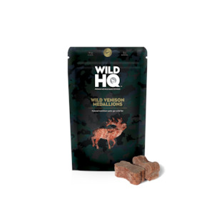 Wild Venison Frozen Medallions 1KG pouch