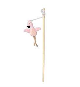 Play Cat: Recyclies Catnip Flamingo Wand