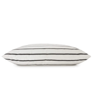 Sleep: Modern Stripe Charcoal Dog Bed Cover