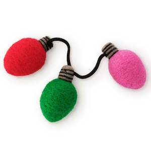 Holiday String Lights Cat Toy - with Catnip