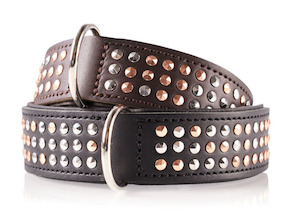 Leather Collars Dog: San Diego Collar