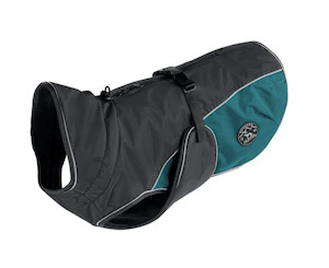 Jackets Dog: Uppsala Cozy Coat - Anthracite/Teal