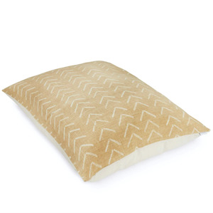 Ochre Mud Cloth Dog Bed Cover