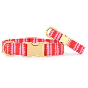 New Arrivals: Scallop Stripe Dog Collar - PRE-ORDER*