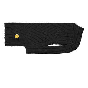 New Arrivals: Weave Knit Dog Sweater - Classic Black