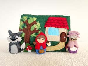 Little Red Riding Hood - Finger Puppet Set