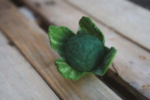 As The Garden Grows: Wool Felt Garden Vegetables - BROCCOLI