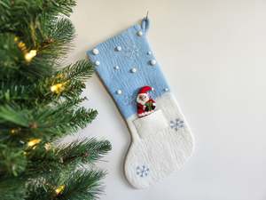 All: Winter Wonderland Felted Stocking