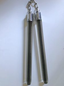 Products: Nunchaku Clear Perspex - Christchurch Martial Arts
