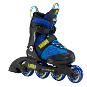 K2 Raider Pro Inline Skate - Blue/Yellow