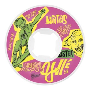 All: OJ Natas Kaupas Neon Original Hardline Wheels - 95a/58mm