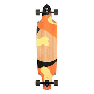 Longboards: Globe Spearpoint Longboard - Bamboo/Xeric 40"