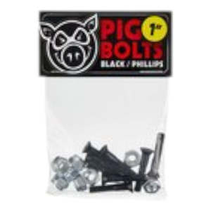 Pig Phillips Hardware - Black 1"