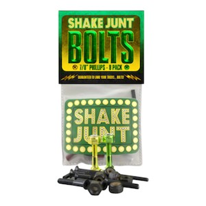 Shake Junt Phillips Hardware - Black/Green/Yellow 7/8"