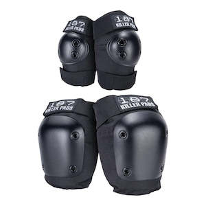 187 Six Pack Pad Set - Black