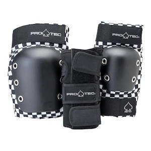 Protective Gear: Protec Street Adult 3 Pack - Checker
