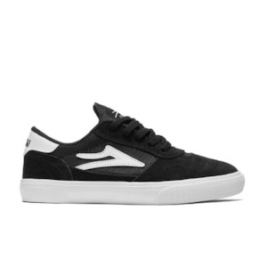 Kids Footwear: Lakai Cambridge Kids Black/White/Suede