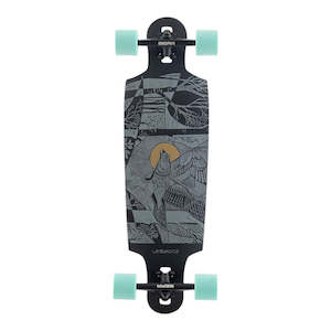 Landyachtz Drop Cat 33 Longboard - Seeker Black