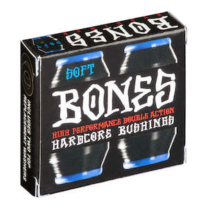 Skateboard Parts: Bones Bushings Black Pack - Soft