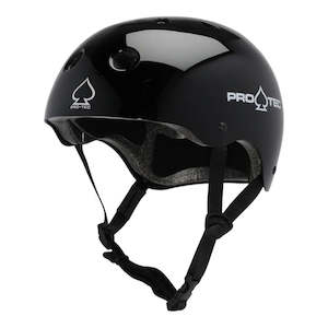 Protec Classic Cert Helmet - Gloss Black